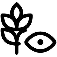 Crop Monitoring Biotech Icon from Ultimate Regular Set