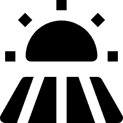 Farm Field Icon from Nova Solid Set