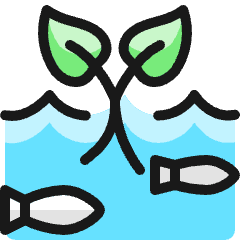 Farming Grow Crops Icon from Ultimate Colors Set