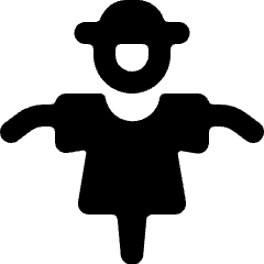 Farming Scarecrow 1 Icon from Ultimate Bold Set