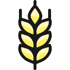 Farming Wheat Icon from Ultimate Colors Set