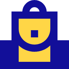 Backpack Icon from Sharp Pop Set