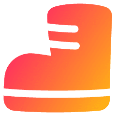 Boots Icon from Plump Gradient Set