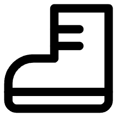 Boots Icon from Core Line Set