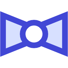 Bow Tie Icon from Sharp Duo Set