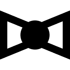 Bow Tie Icon from Sharp Remix Set