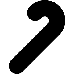 Cane Icon from Core Solid Set