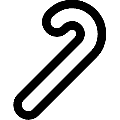 Cane Icon from Core Line Set