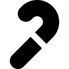 Cane Icon from Flex Solid Set
