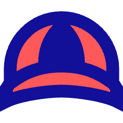 Cap Front Icon from Sharp Pop Set