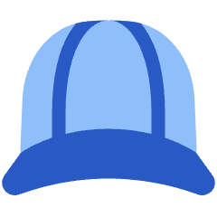 Cap Front Icon from Plump Flat Set