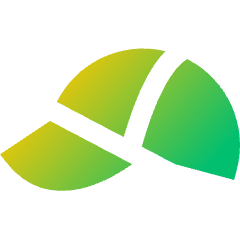 Cap Side Icon from Sharp Gradient Set