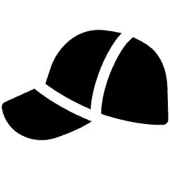 Cap Side Icon from Plump Solid Set