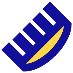 Comb Icon from Sharp Pop Set