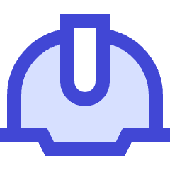 Construction Helmet 2 Icon from Sharp Duo Set