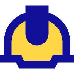 Construction Helmet 2 Icon from Sharp Pop Set