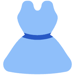 Dress Icon from Plump Flat Set