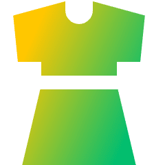 Dress Icon from Sharp Gradient Set