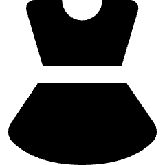 Dress Icon from Micro Solid Set