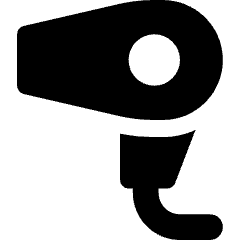 Hair Dryer Icon from Core Solid Set