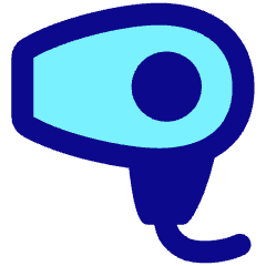 Hair Dryer Icon from Plump Pop Set