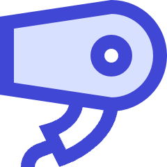 Hair Dryer Icon from Sharp Duo Set