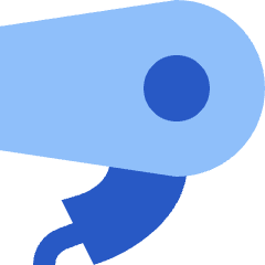 Hair Dryer Icon from Sharp Flat Set