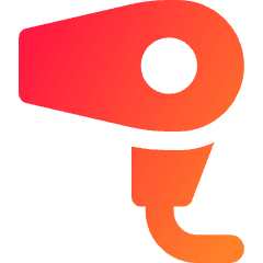 Hair Dryer Icon from Core Gradient Set
