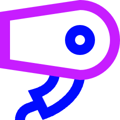 Hair Dryer Icon from Sharp Neon Set