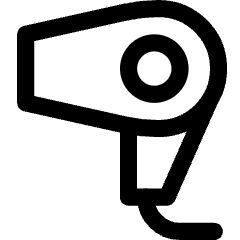 Hair Dryer Icon from Core Line Set