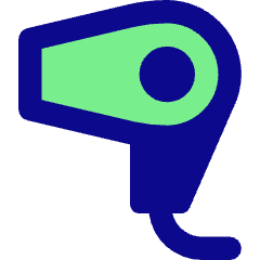 Hair Dryer Icon from Core Pop Set