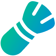 Make Up Brush Icon from Plump Gradient Set