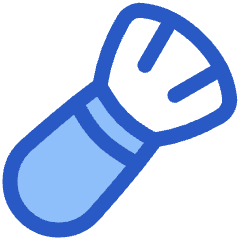 Make Up Brush Icon from Plump Duo Set