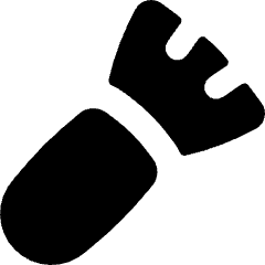 Make Up Brush Icon from Flex Solid Set