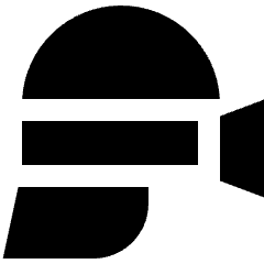 Mining Helmet Icon from Sharp Solid Set