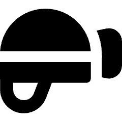 Mining Helmet Icon from Core Solid Set