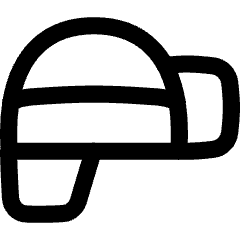 Mining Helmet Icon from Flex Line Set
