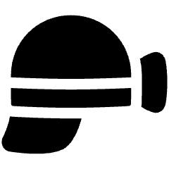 Mining Helmet Icon from Plump Solid Set