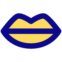 Mouth Lip Icon from Core Pop Set