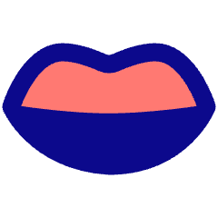 Mouth Lip Icon from Plump Pop Set