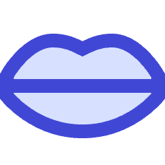Mouth Lip Icon from Sharp Duo Set