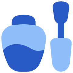 Nail Care Icon from Flex Flat Set