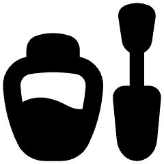 Nail Care Icon from Flex Solid Set