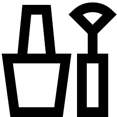 Nail Care Icon from Sharp Line Set