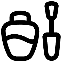Nail Care Icon from Flex Line Set