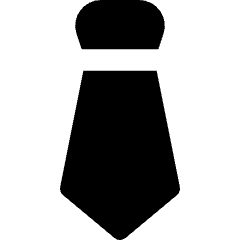 Necktie Icon from Core Solid Set