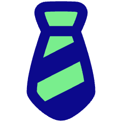 Necktie Icon from Plump Pop Set