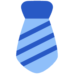 Necktie Icon from Plump Flat Set