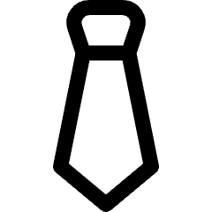 Necktie Icon from Core Line Set