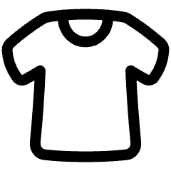 Shirt Icon from Plump Line Set